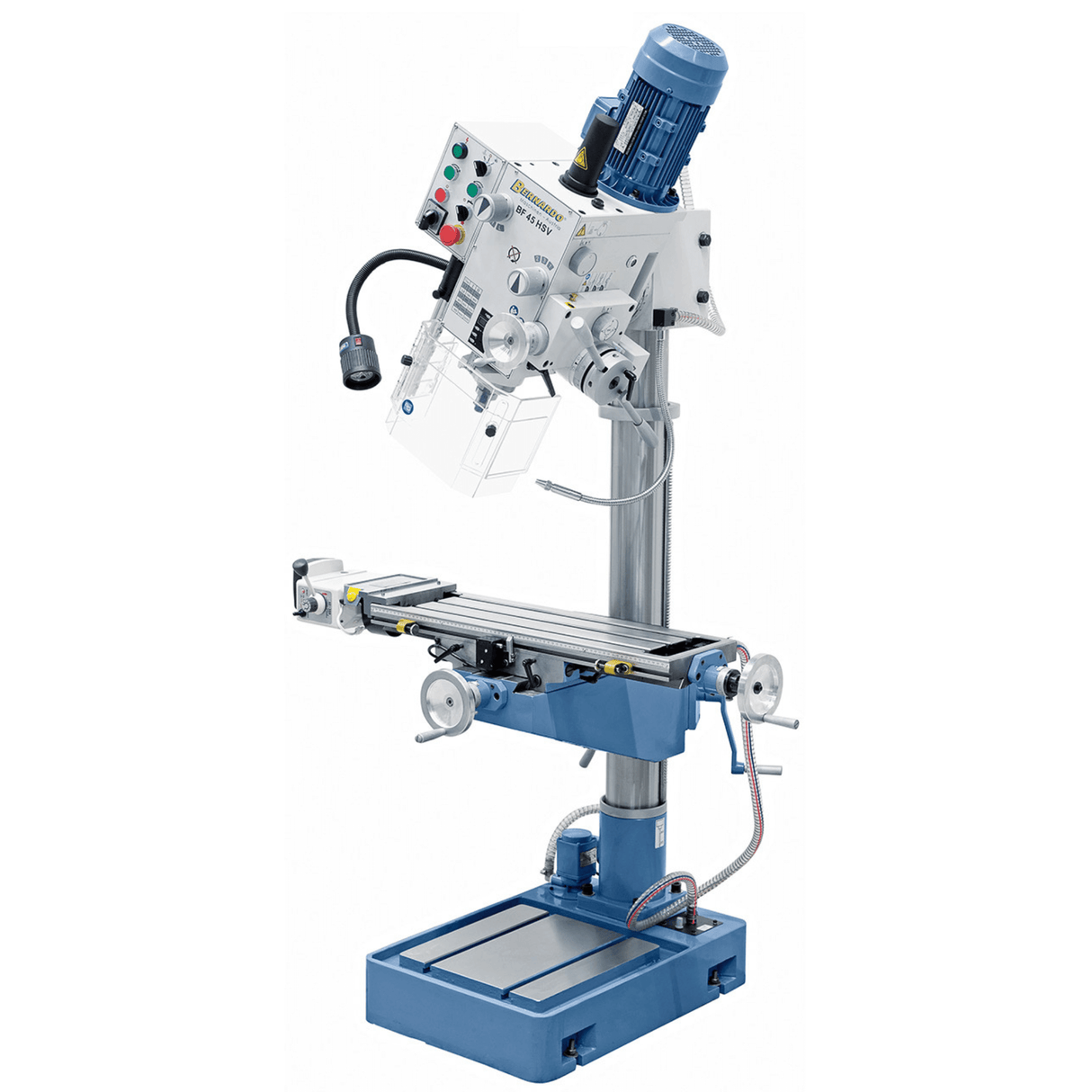 Bernardo Milling-drilling Machine BF 45 HSV with X-axis Feed