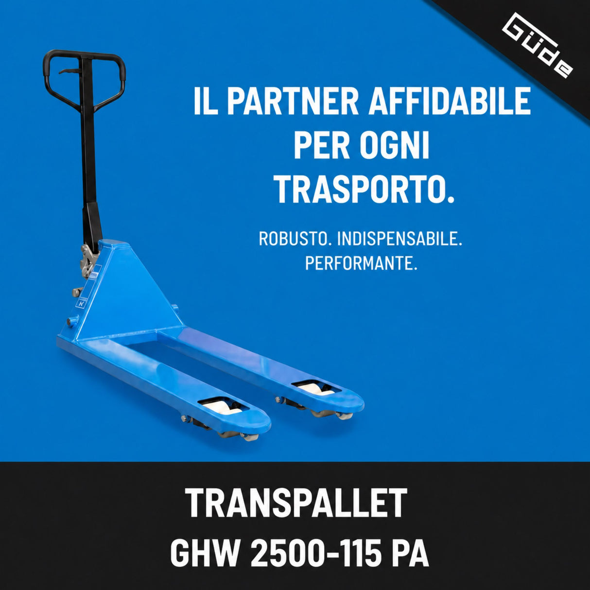 Manual pallet truck Güde 2500 kg