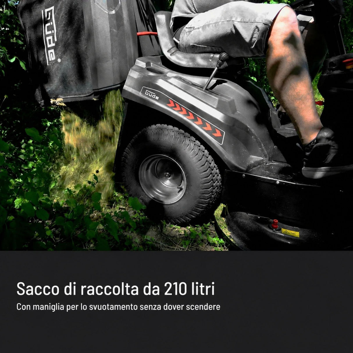 Güde GAR 960 T ride-on lawn mower