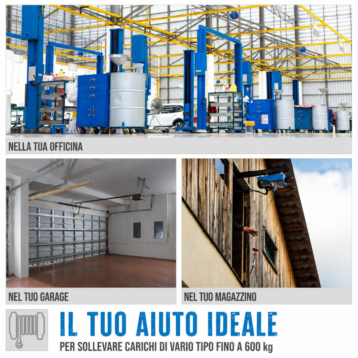 Güde GSZ 300/600 Electric Chain Hoist