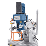 Bernardo UWF 90 V Universal Milling Machine with pneumatic clamping DIN 2080 – ISO 40, double spindle, table 1,270×280 mm, 3-axis DRO
