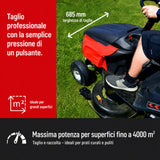 Güde GAR 685 T ride-on lawn mower