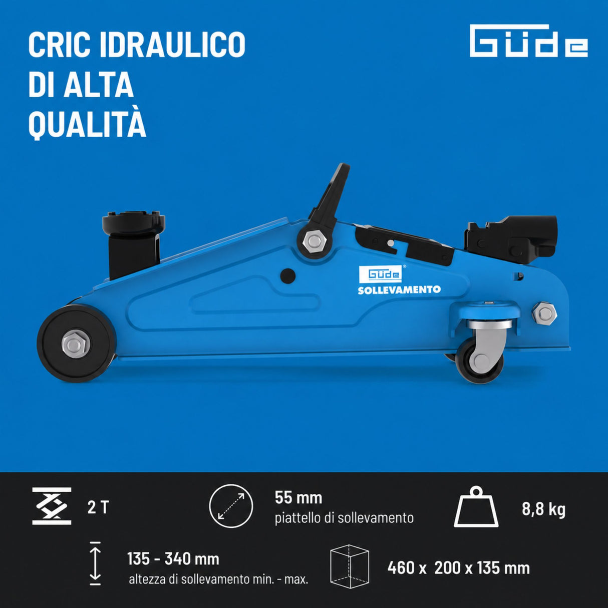Güde GRH 2/330 Hydraulic Trolley Jack