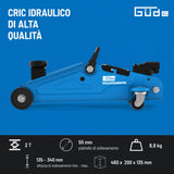 Güde GRH 2/330 Hydraulic Trolley Jack