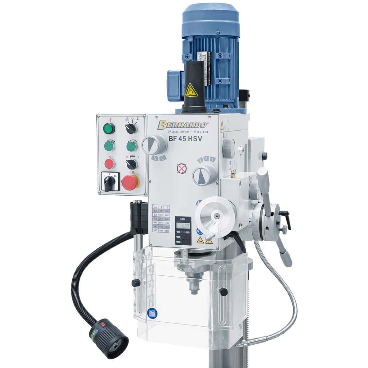 Bernardo Milling-drilling Machine BF 45 HSV with X-axis Feed