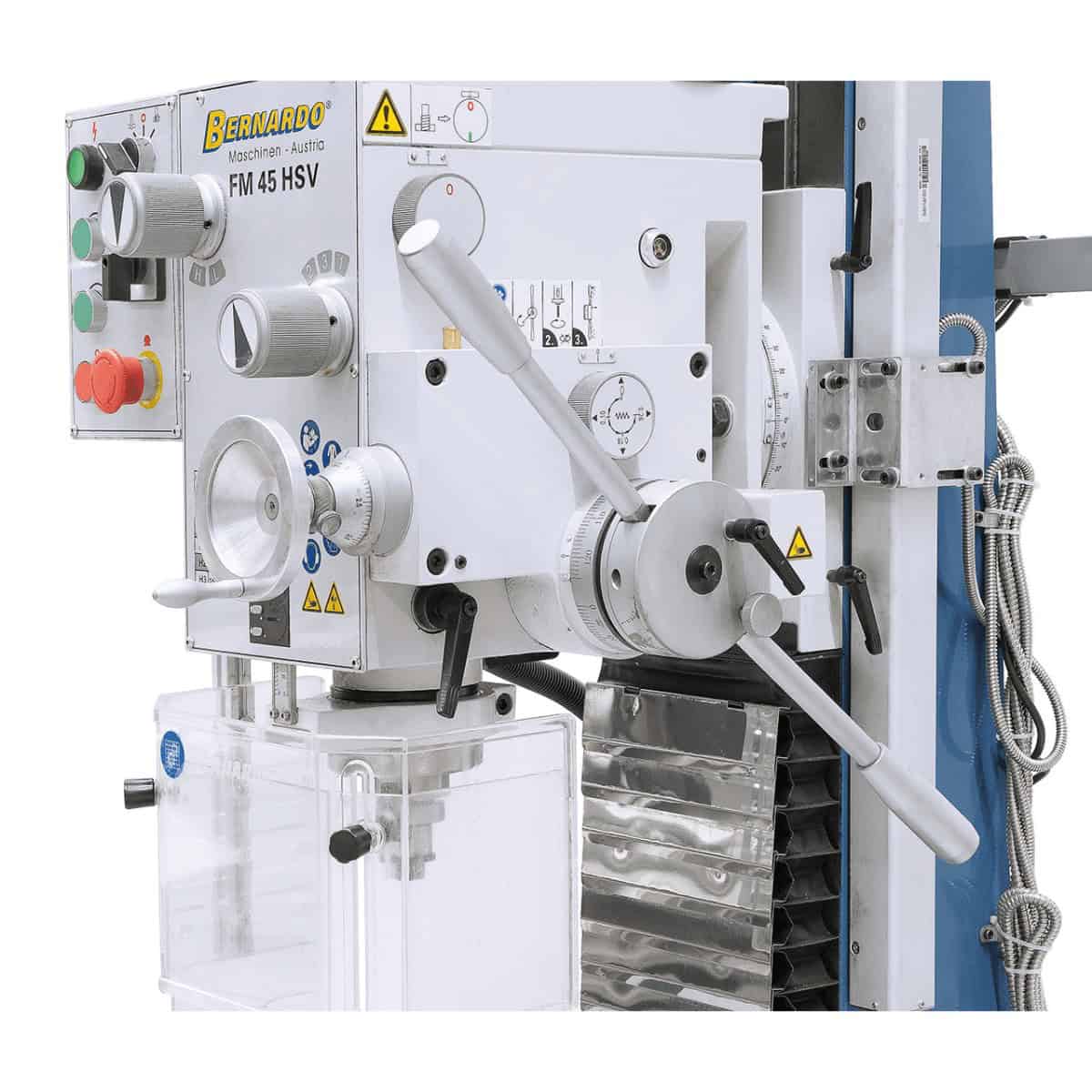 Bernardo FM 45 HSV Drilling/Milling Machine 12-speed 75-3,200 rpm with 3-axis DRO ES-12 V