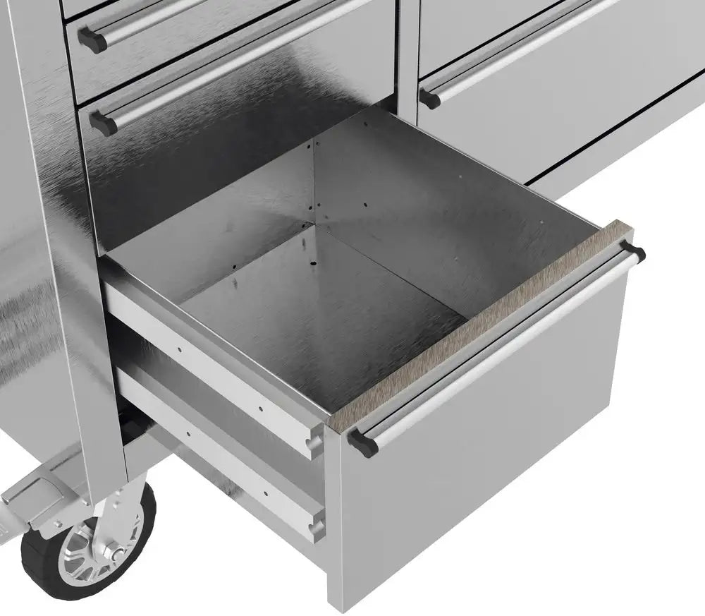 Guede workbench tool holder with GW 10 INOX bench