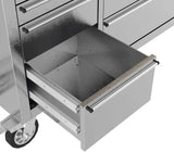 Guede workbench tool holder with GW 10 INOX bench