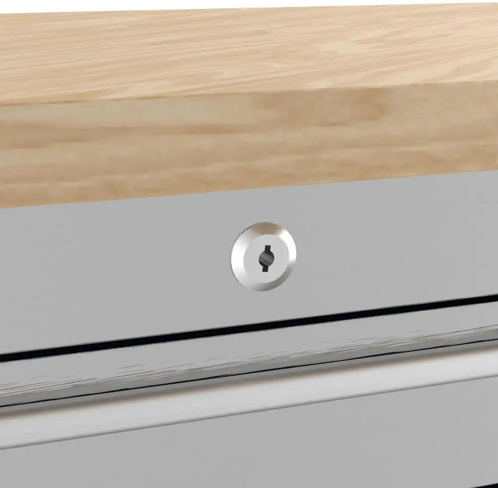 Guede workbench tool holder with GW 10 INOX bench