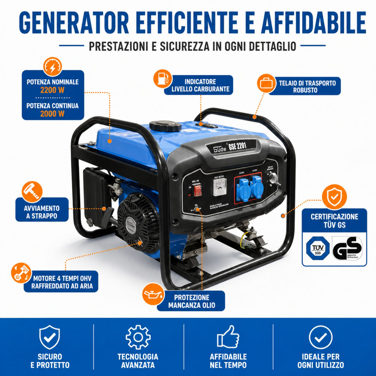 GÜDE Generator GSE 2701