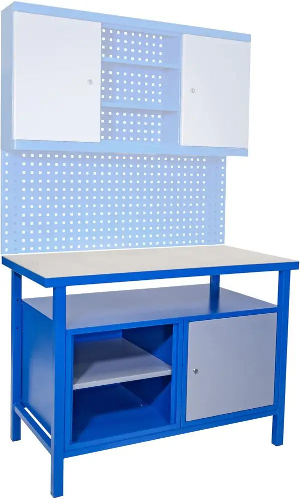 Guede P 1200 T workbench with lockable cabinet