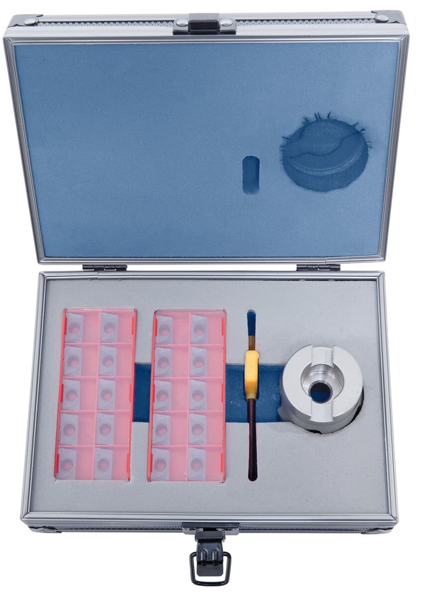 Bernardo Milling Cutter Set for Face and Angle Milling, 40 mm Diameter / B 16 Holder