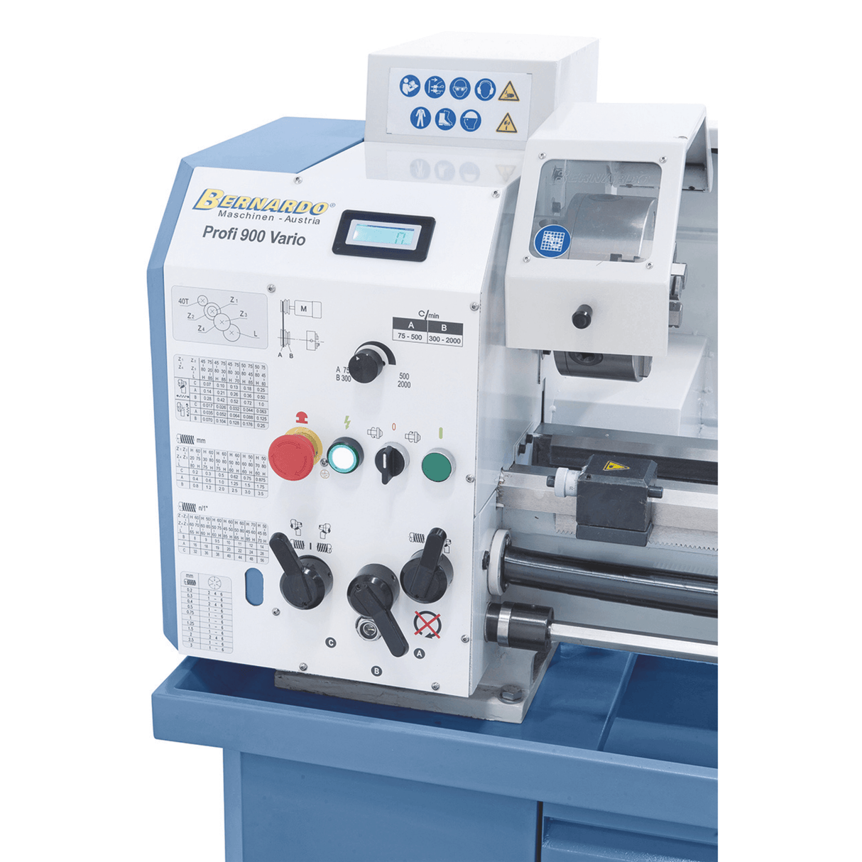 Bernardo Metal Lathe Profi 900 Vario - 230 V
