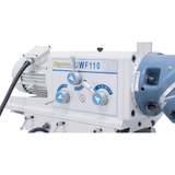 Bernardo UWF 110 Universal Milling Machine – 360° universal head, ISO 40, 1,120×260 mm table, 2.2 kW motor, ES-12 H 3-axis DRO