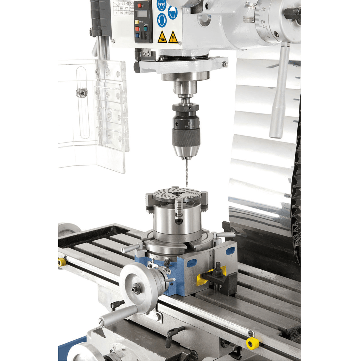 Bernardo Milling-Drilling Machine FM 55 HSV with 3-axis DRO and Automatic Feed