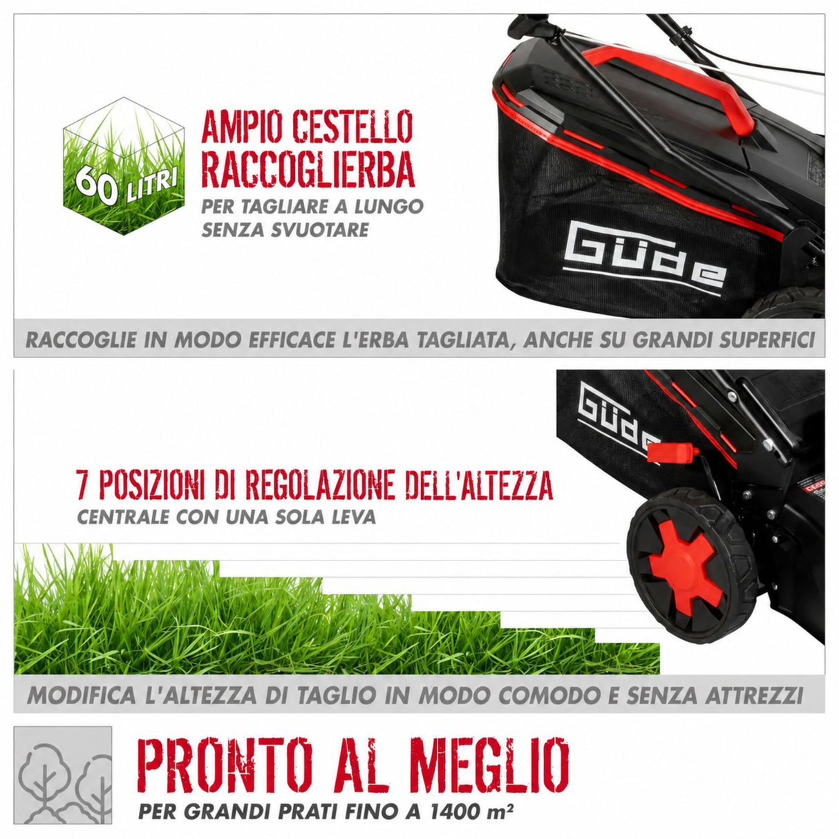 Güde BIG WHEELER 464.3 R Lawn Mower