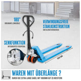 Manual Pallet Truck Güde 2500 kg – PU (1800 mm forks)