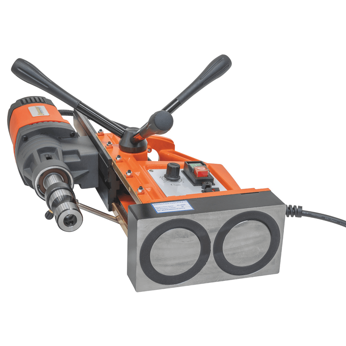 Bernardo MD 6050 VD Magnetic Drilling Machine – Ø 60 mm × 50 mm, Variable Drive, 1890 W motor, 17 kg
