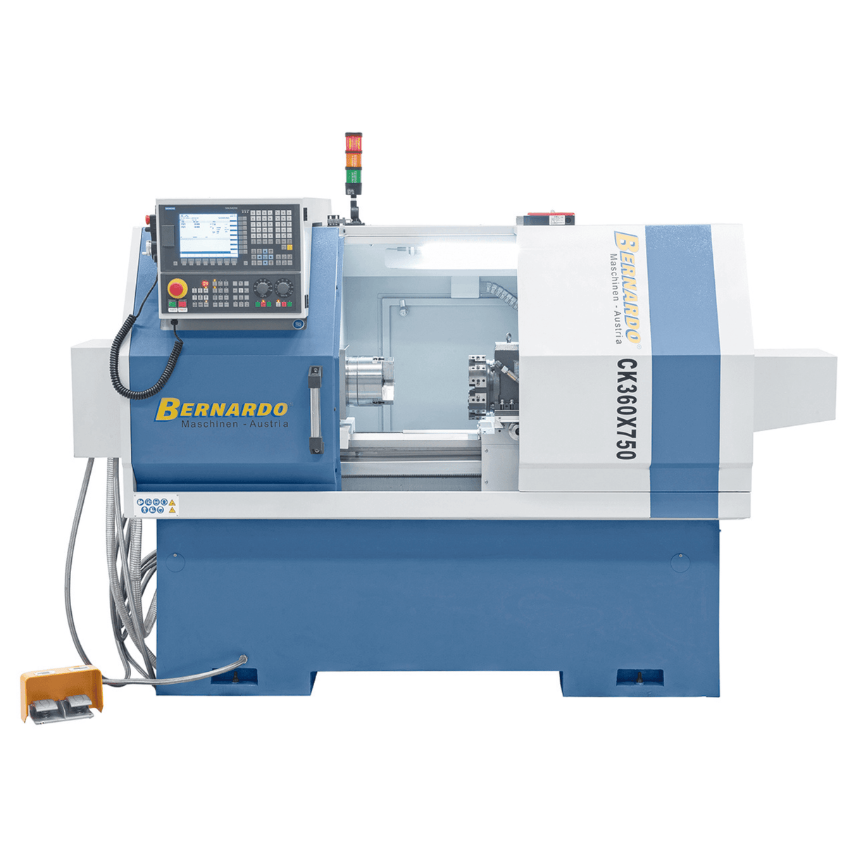 Bernardo CNC-lathe CK 360 x 500 – Compact and precise CNC lathe