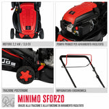 Push lawn mower Güde ECO WHEELER 413.3 R