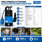Güde Dirty Water Submersible Pump GS 4002 P