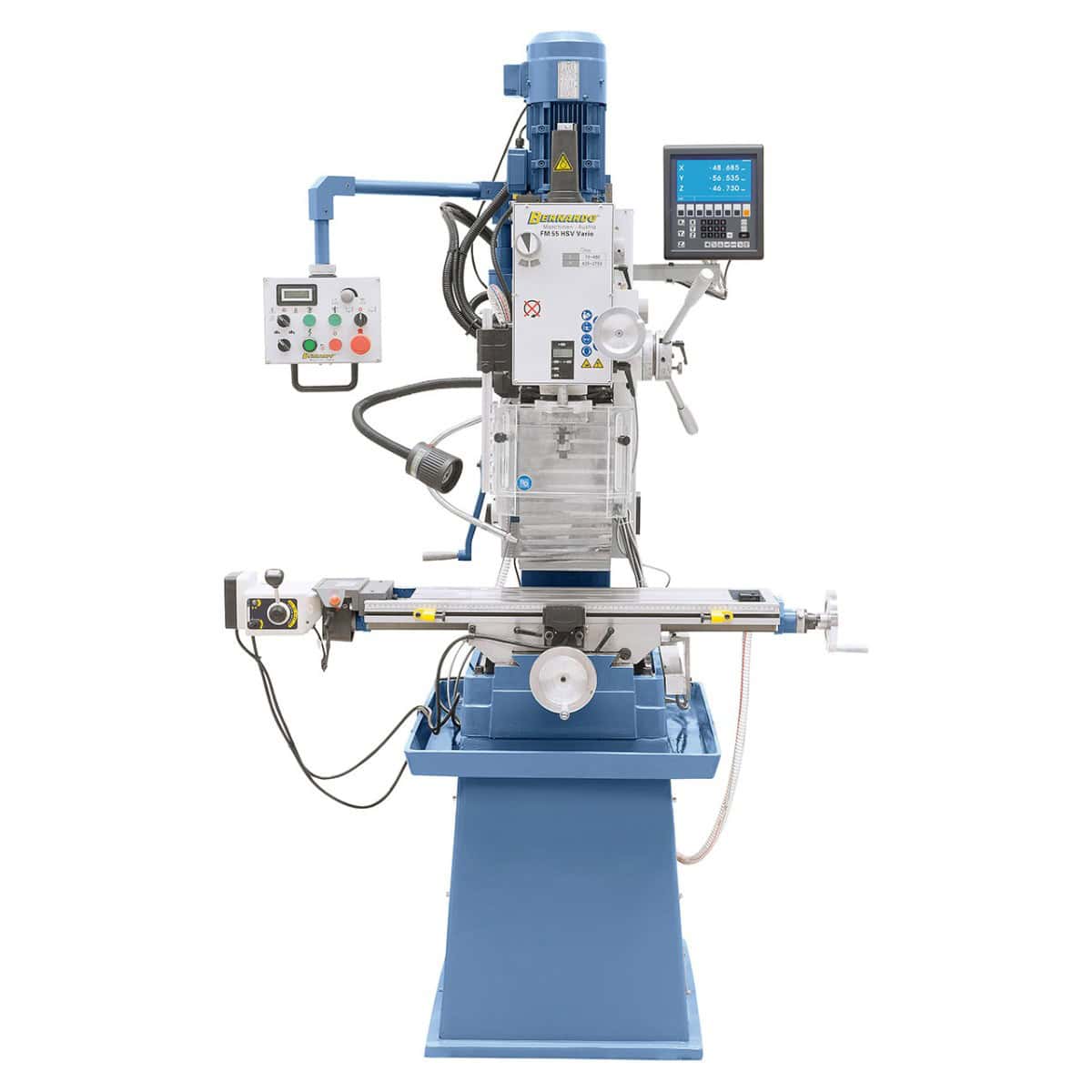 Bernardo Milling/Drilling Machine FM 55 HSV Vario with 3-Axis DRO