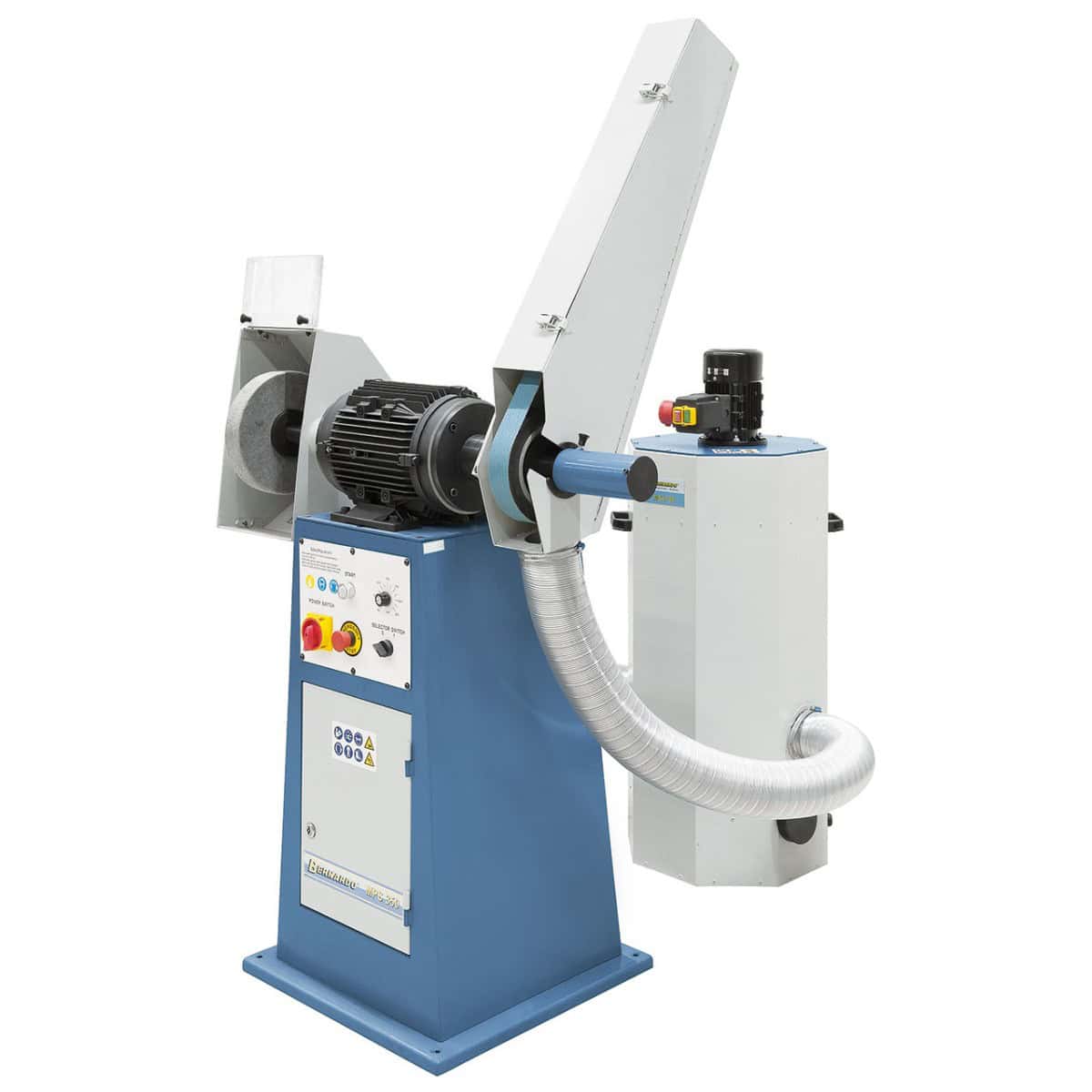 Dust extractor Bernardo MSA 750 – capacity 1,100 m³/h, double connection Ø 100 mm, motor 0.75 kW 400V