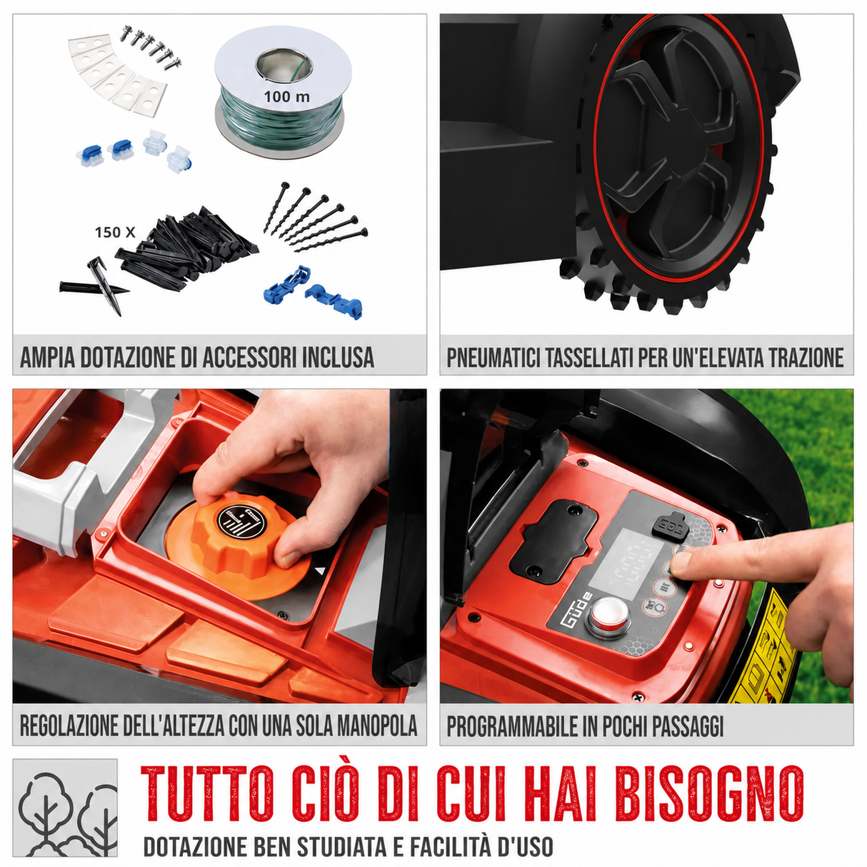Guede Güde robotic lawnmower GRR 240.1 gardening tool