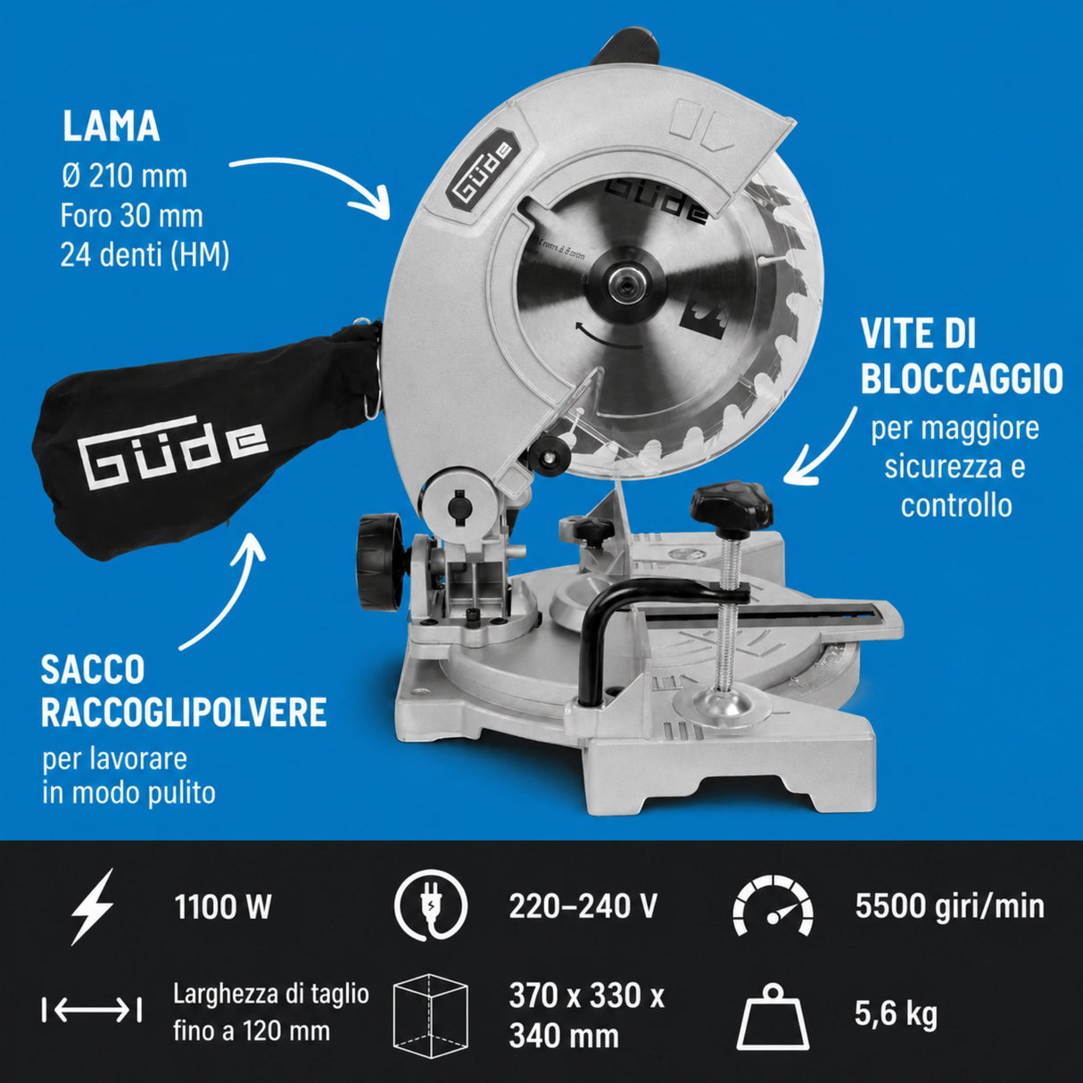 Guede Güde GKS 2134.1 Miter Saw