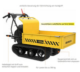Guede construction equipment Güde GRD 300.1/R tracked mini dumper