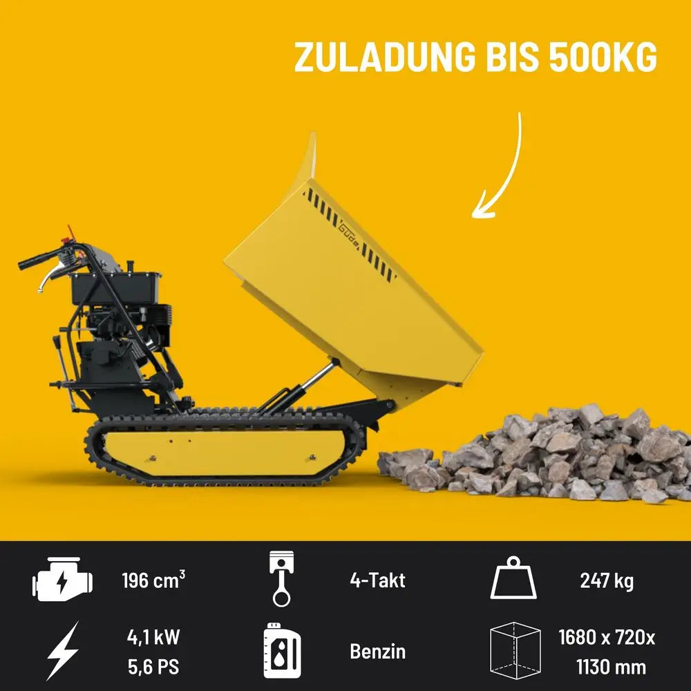 Guede GRD 500/R Tracked Dumper