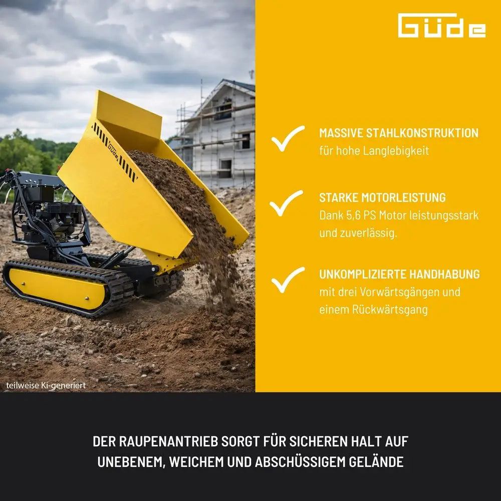 Guede GRD 500/R Tracked Dumper