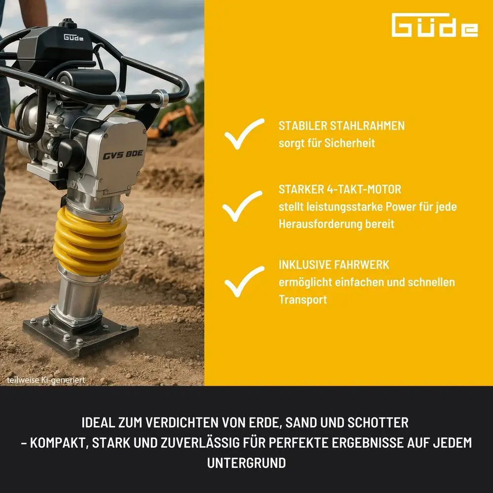 Guede GVS 80E Vertical Vibrating Rammer