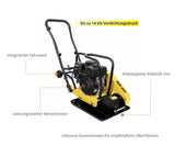 Guede GRP 80E Vibrating Plate – 80 mm