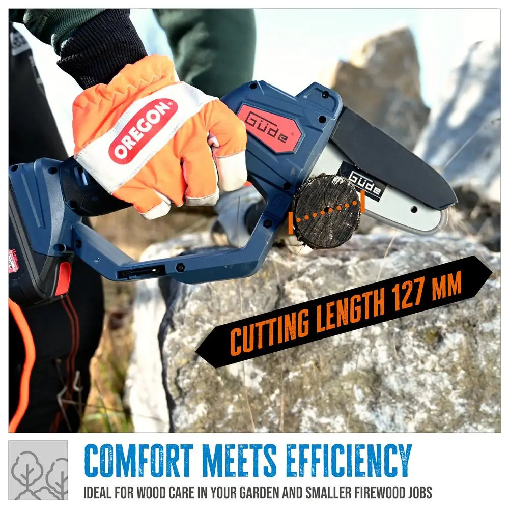 Guede MK 18-0 Compact Cordless Chainsaw Gardening Tool