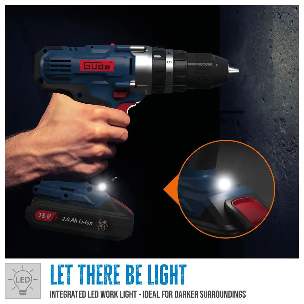 Guede BSB 18-0 Cordless Impact Drill Handheld Power Tool
