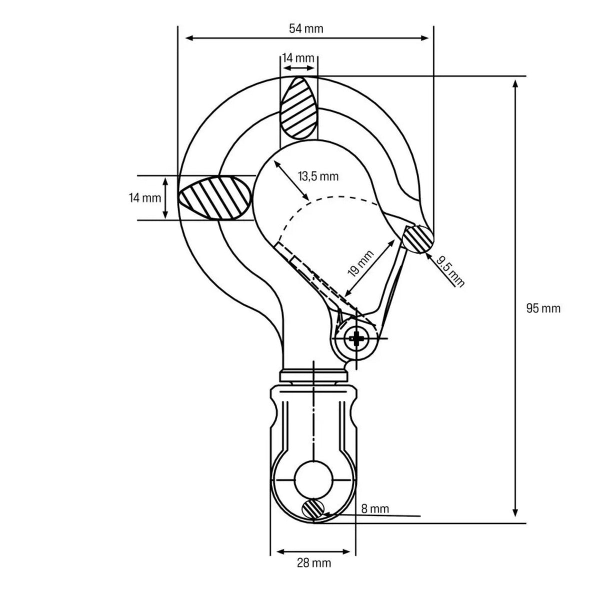 Electric Winch Güde 1800 12 V