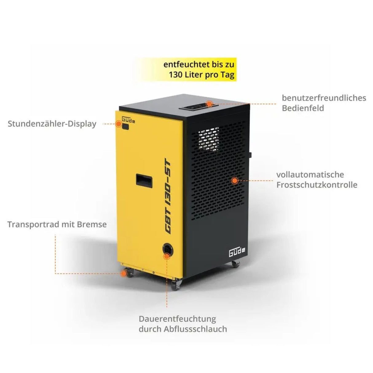 Güde Dehumidifier GBT 130-ST