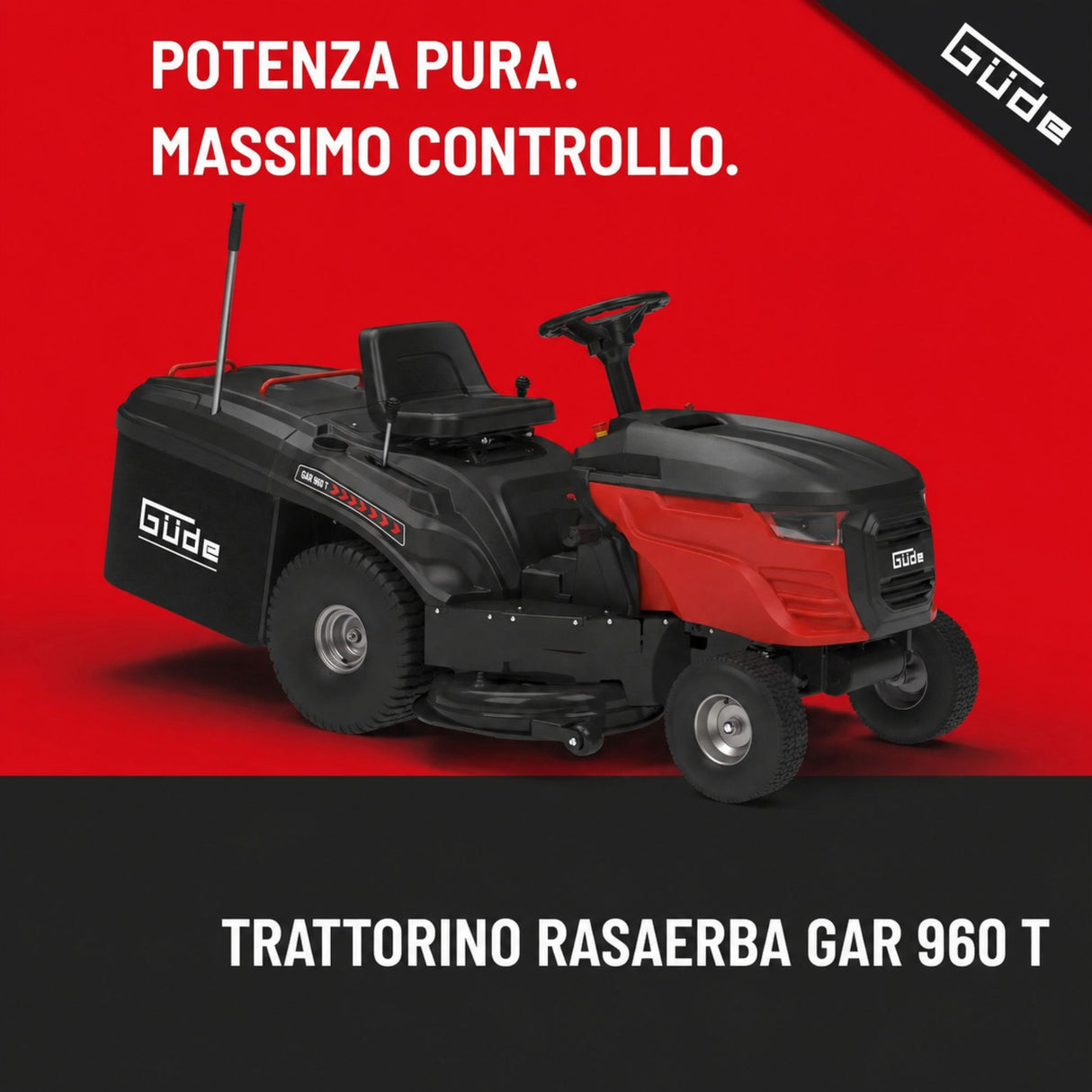 Güde GAR 960 T ride-on lawn mower