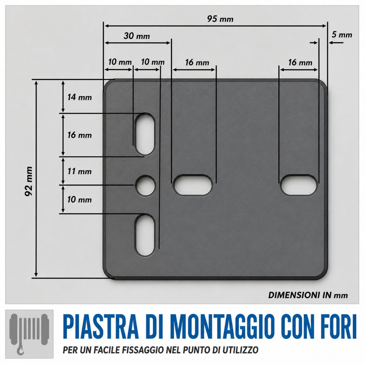 Güde Manual Winch 360 kg