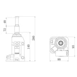 Güde GSH-2T Bottle Jack