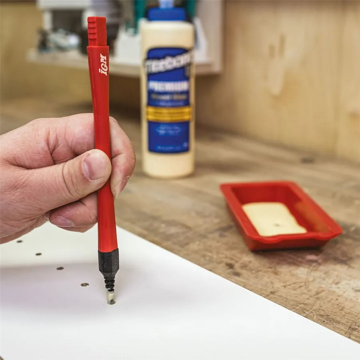 Silicone glue applicator kit