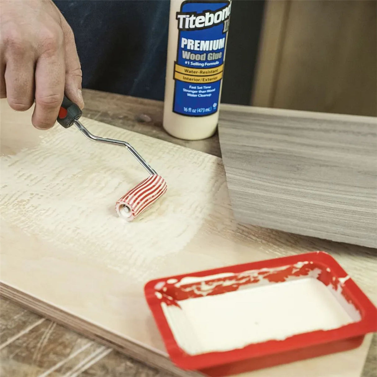 Silicone Glue Roller Kit