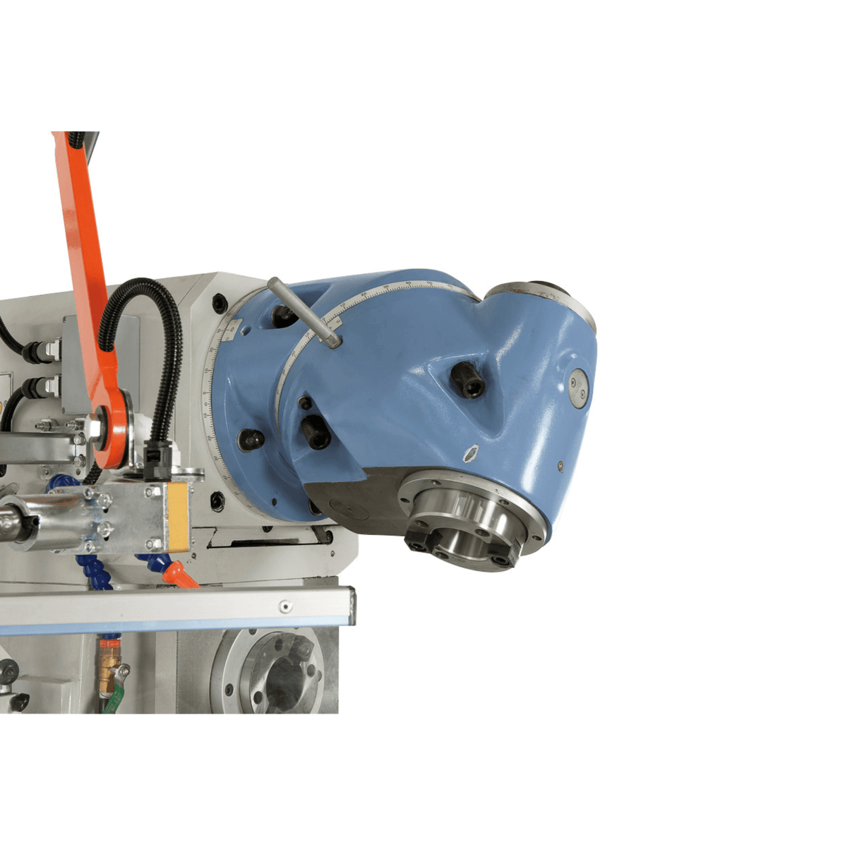 Bernardo UWF 150 Universal Milling Machine – top of the range, ISO 50, double spindle, 1,650×360 mm table, 4 kW motors, 3-axis DRO