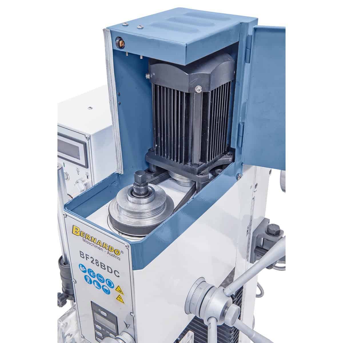 Bernardo BF 28 BDC Mill-Drill with 3-axis DRO ES-12 V, Vario speed 100-3,000 rpm