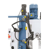 Bernardo FM 50 HSV Drill-Milling Machine 12 Speeds 75-3,200 rpm with Motorized Headstock Lift and 3-Axis DRO