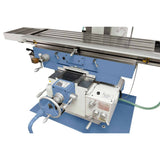 Bernardo UWF 95 N Universal Milling Machine – ISO 40, pneumatic clamping DIN 2080, table 1,600×360 mm, motors 2.2+2.2 kW, 3-axis DRO, weight 2,200 kg