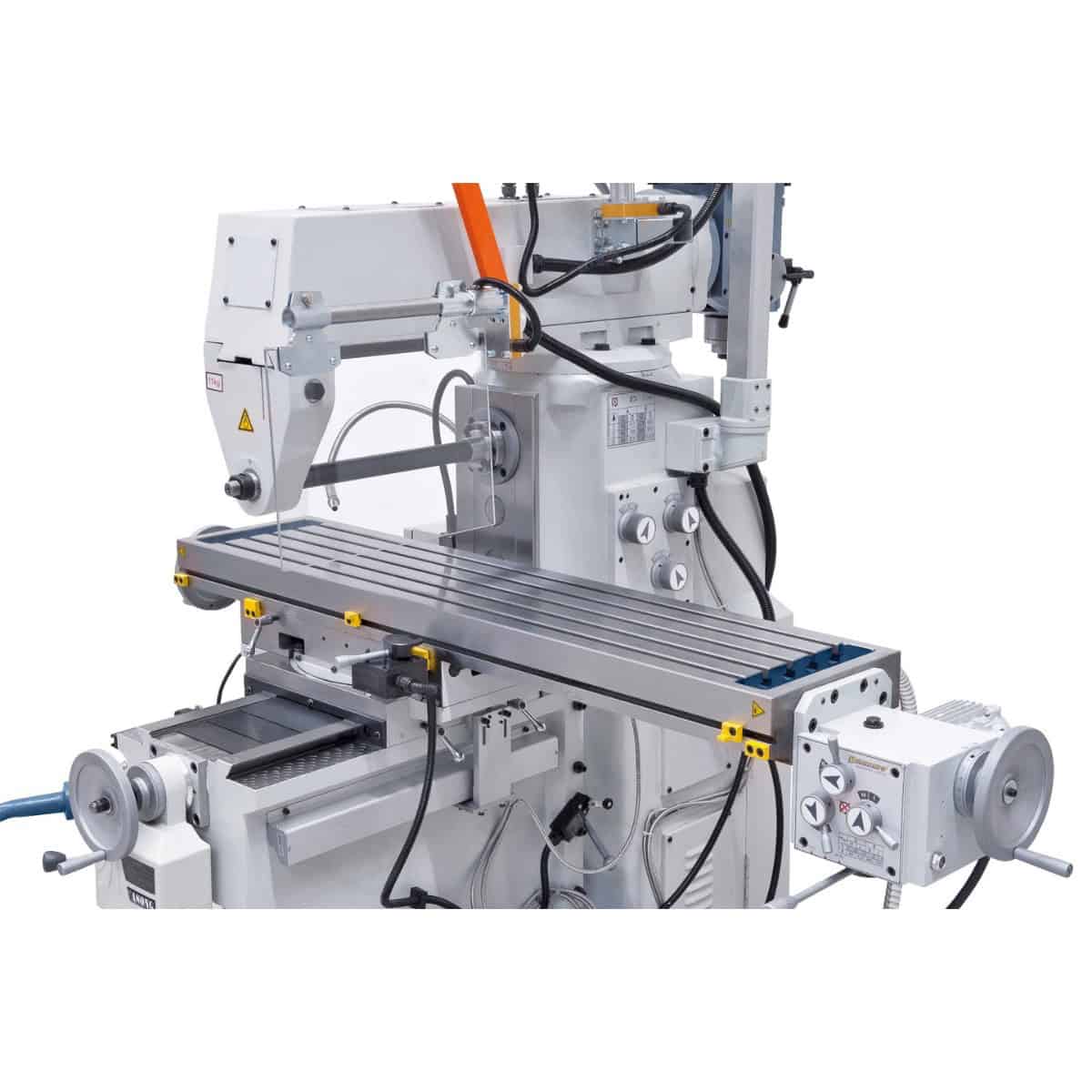 Bernardo UWF 90 V Universal Milling Machine with pneumatic clamping DIN 2080 – ISO 40, double spindle, table 1,270×280 mm, 3-axis DRO