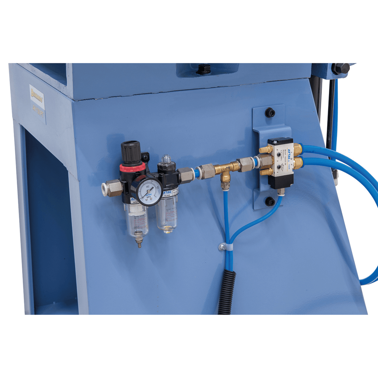 Bernardo Hydraulic Guillotine Shear AK 130 PT Pneumatic Notching Machine