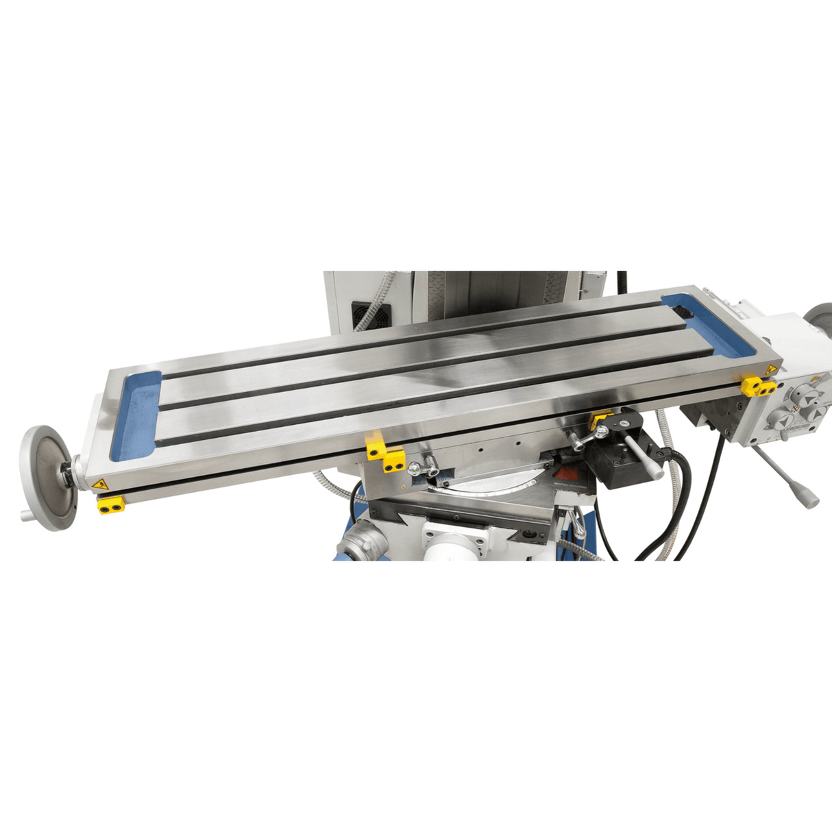 Bernardo UWF 80 E Vario Universal Milling Machine – ISO 40, variable speed vertical spindle (Delta-Frequency inverter), ES-12 H 3-axis DRO